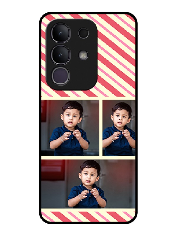 Custom Vivo T4x 5G Custom Metal Phone CaseMarble Texture Design