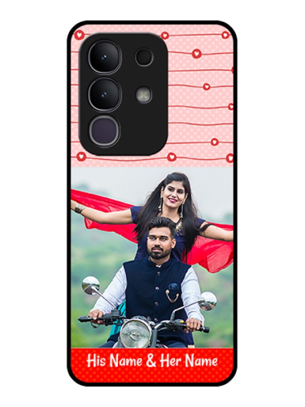 Custom Vivo T4x 5G Custom Metal Phone CaseBackground Pattern Design With Quote