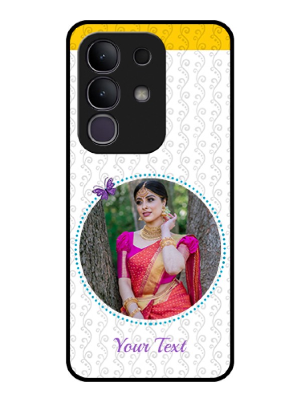 Custom Vivo T4x 5G Custom Metal Phone CaseGrunge Line Art Design