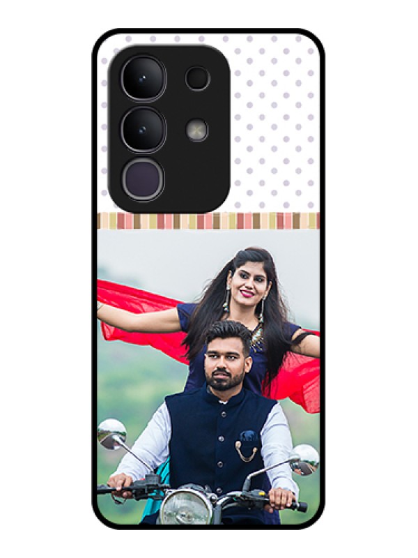 Custom Vivo T4x 5G Custom Metal Phone CaseGazing Woman Line Art Design