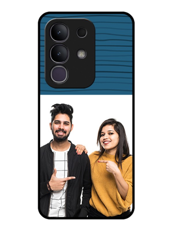 Custom Vivo T4x 5G Custom Metal Phone CaseLaughing Cartoon Face Design