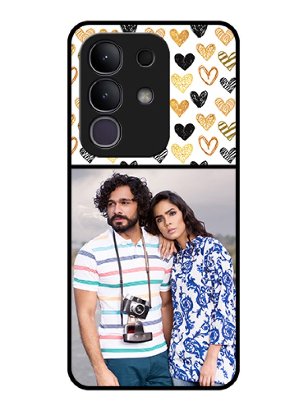 Custom Vivo T4x 5G Custom Metal Phone CaseCaptivating Zero Pattern Design