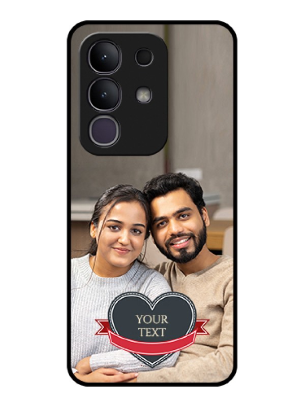 Custom Vivo T4x 5G Custom Metal Phone Case - Just Married Couple Design
