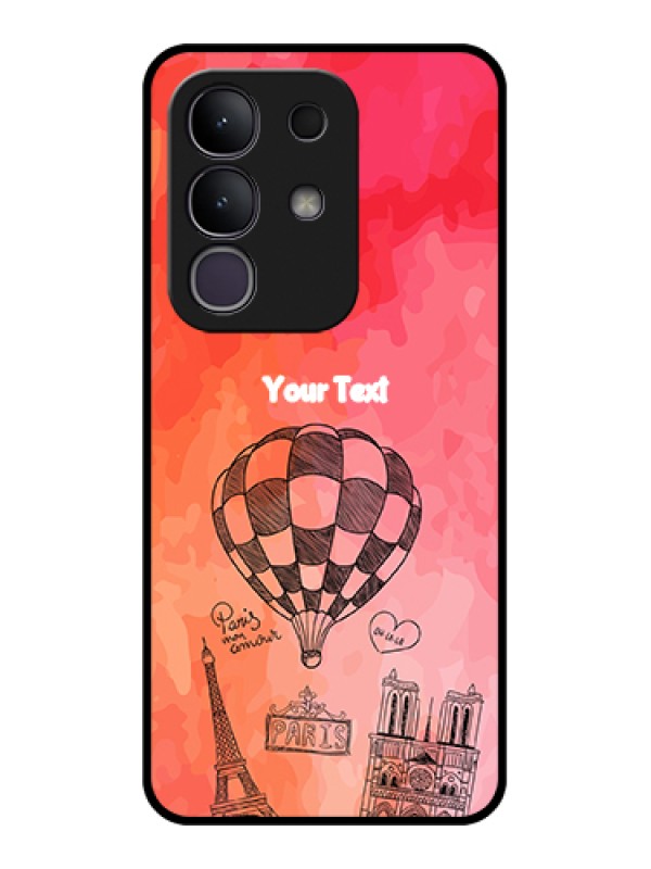 Custom Vivo T4x 5G Custom Metal Phone Case - Paris Theme Design