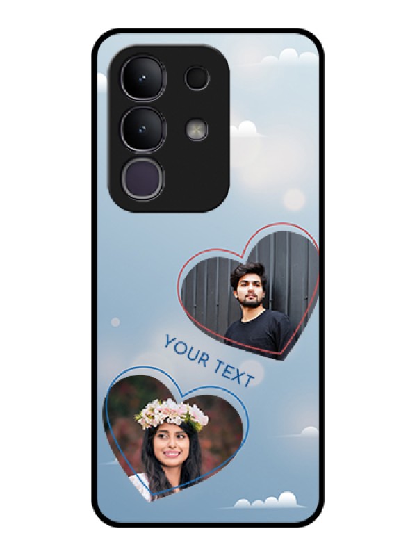 Custom Vivo T4x 5G Custom Metal Phone CaseLove Symbols Design