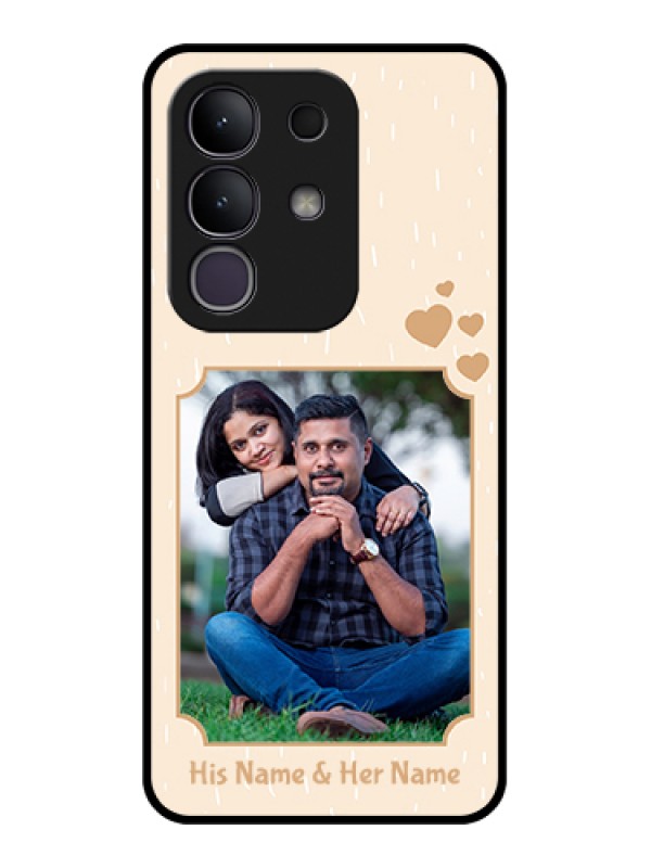 Custom Vivo T4x 5G Custom Metal Phone CaseSimple Pic Upload Design