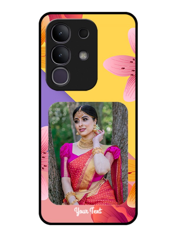 Custom Vivo T4x 5G Custom Metal Phone CaseLove Symbols Phone Cover Design