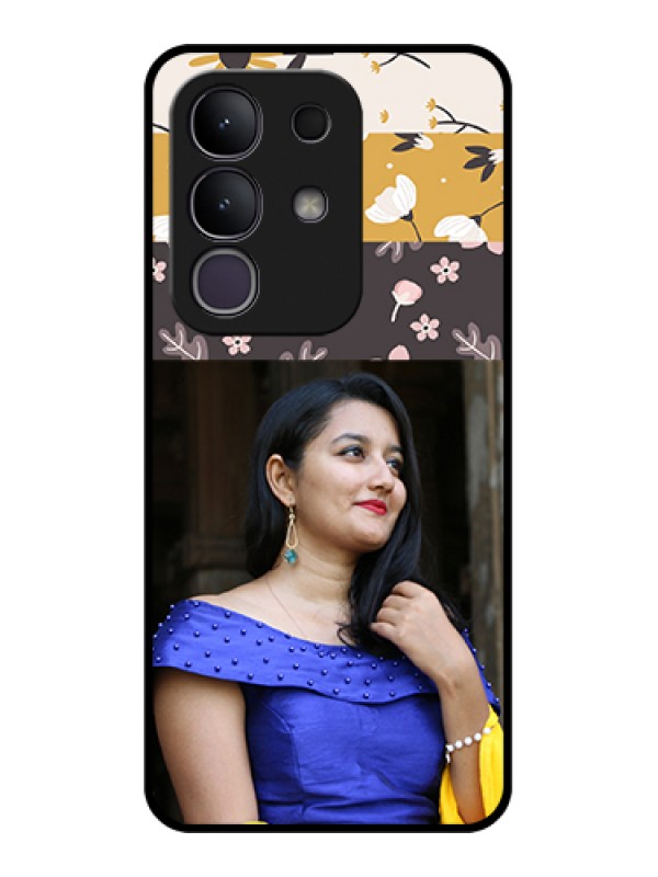 Custom Vivo T4x 5G Custom Metal Phone CaseSimple Green Color Design