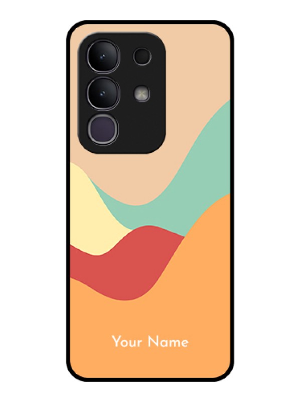 Custom Vivo T4x 5G Custom Metal Phone CaseAbstract Flower Design