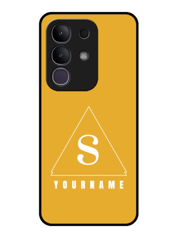 Custom Vivo T4x 5G Custom Metal Phone CaseLetters Pattern Design