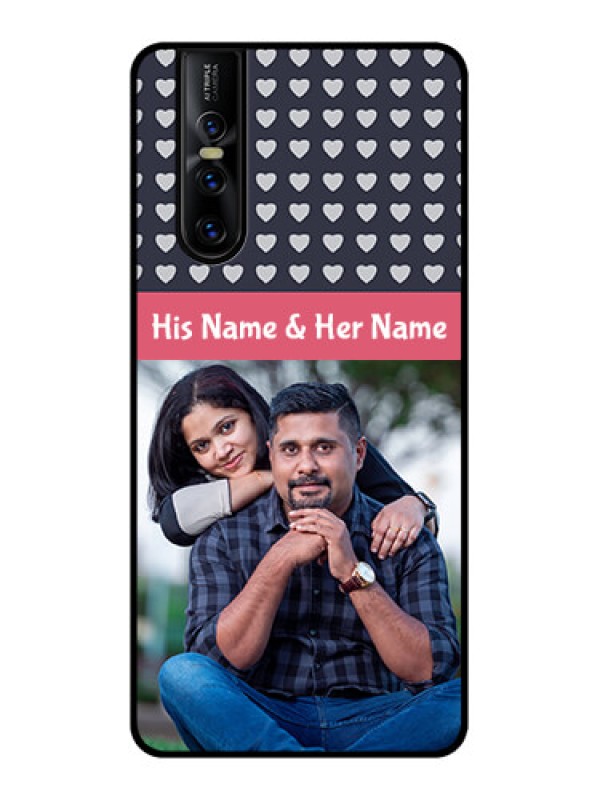 Custom Vivo V15 Pro Custom Metal Phone CaseLove Symbols Design