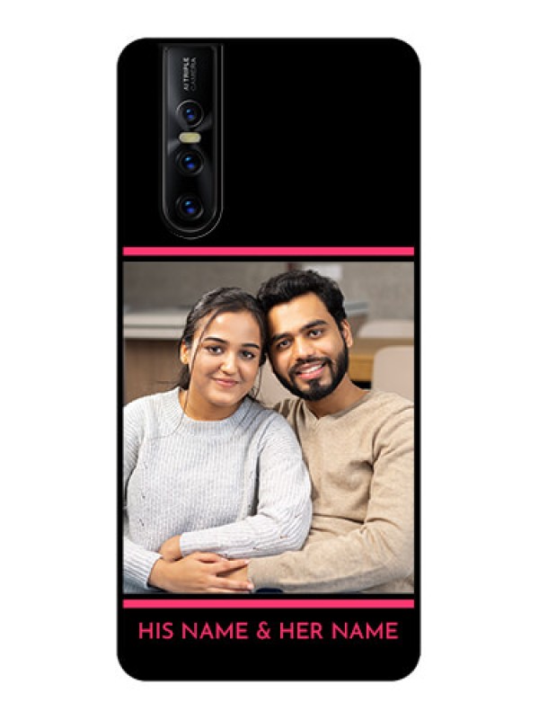 Custom Vivo V15 Pro Custom Metal Phone CaseWith Add Text Design