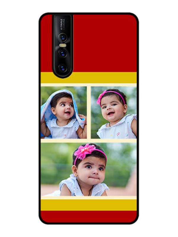 Custom Vivo V15 Pro Custom Metal Phone CaseMultiple Pic Upload Design