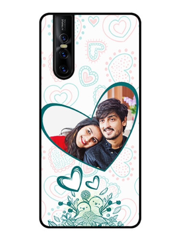 Custom Vivo V15 Pro Custom Metal Phone CasePremium Couple Design