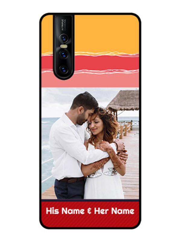 Custom Vivo V15 Pro Custom Metal Phone CaseColorful Case Design