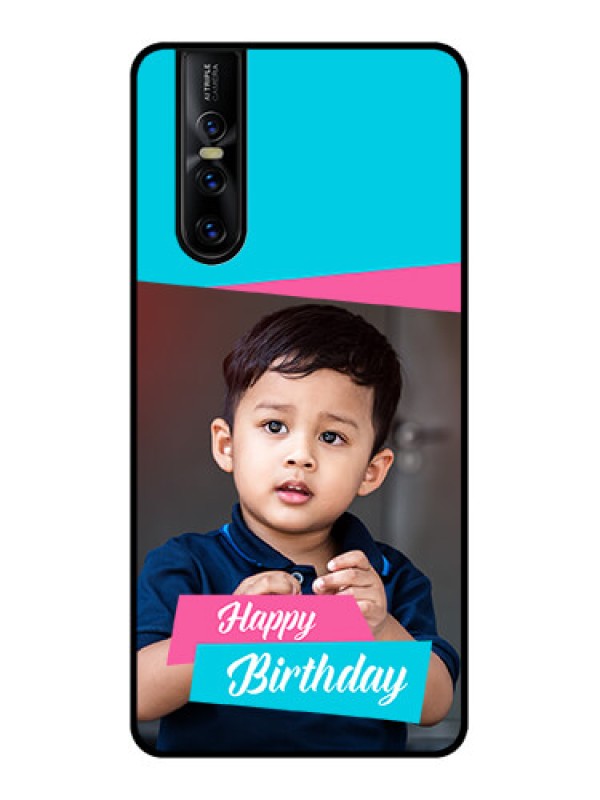 Custom Vivo V15 Pro Custom Metal Phone CaseImage Holder With 2 Color Design