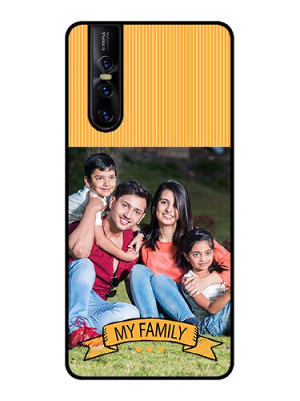 Custom Vivo V15 Pro Custom Metal Phone CaseMy Family Design