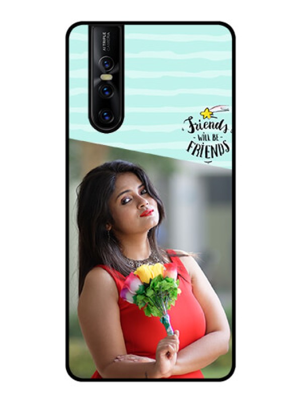 Custom Vivo V15 Pro Custom Metal Phone CaseFriends Picture Icon Design