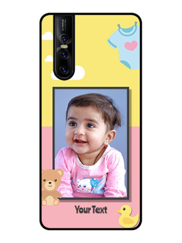 Custom Vivo V15 Pro Custom Metal Phone CaseKids 2 Color Design