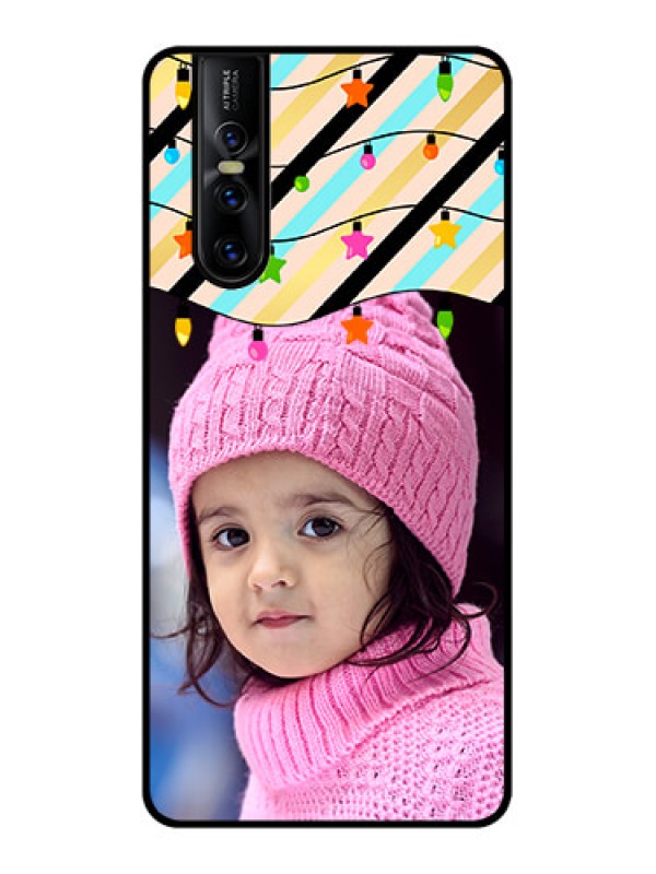 Custom Vivo V15 Pro Custom Metal Phone CaseLights Hanging Design