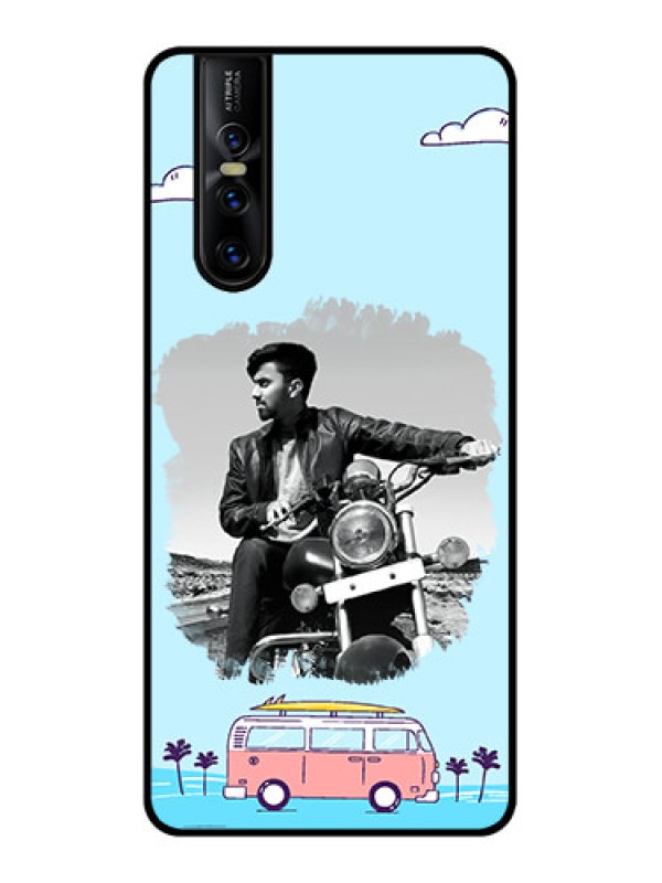 Custom Vivo V15 Pro Custom Metal Phone CaseTravel and Adventure Design