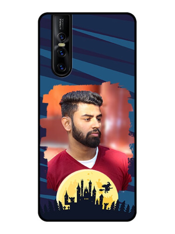 Custom Vivo V15 Pro Custom Metal Phone CaseHalloween Witch Design