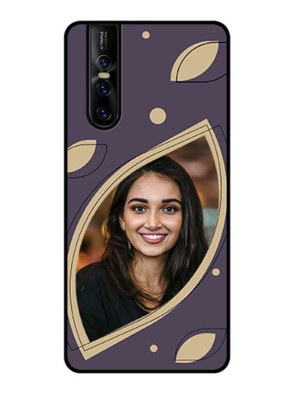 Custom Vivo V15 Pro Custom Metal Phone CaseFalling Leaf Design