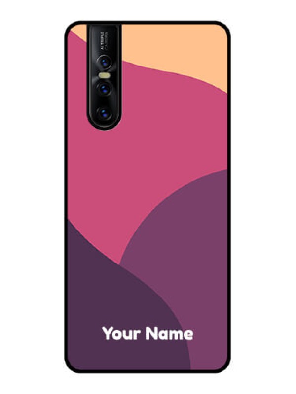 Custom Vivo V15 Pro Custom Metal Phone CaseMixed Multi - Colour Abstract Art Design