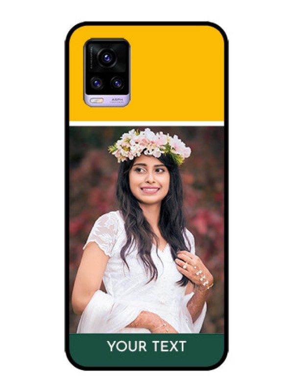 Custom Vivo V20 Custom Metal Phone CaseLove You Design