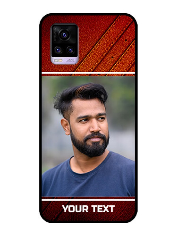 Custom Vivo V20 Custom Metal Phone CaseLeather Phone Case Design