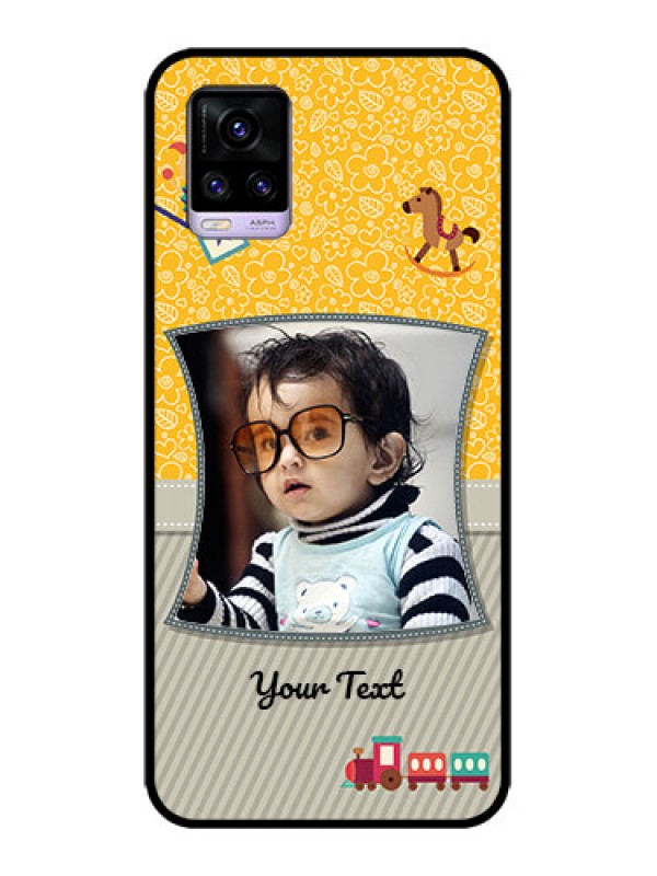 Custom Vivo V20 Custom Metal Phone CaseBaby Picture Upload Design