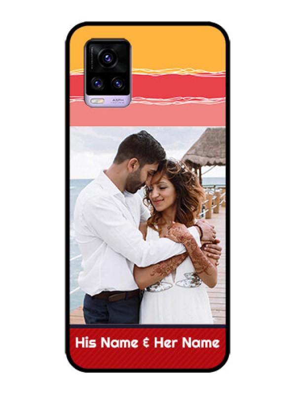 Custom Vivo V20 Custom Metal Phone CaseColorful Case Design