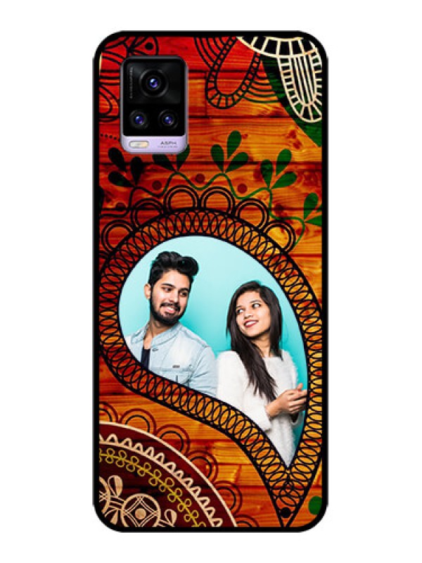 Custom Vivo V20 Custom Metal Phone CaseAbstract Colorful Design