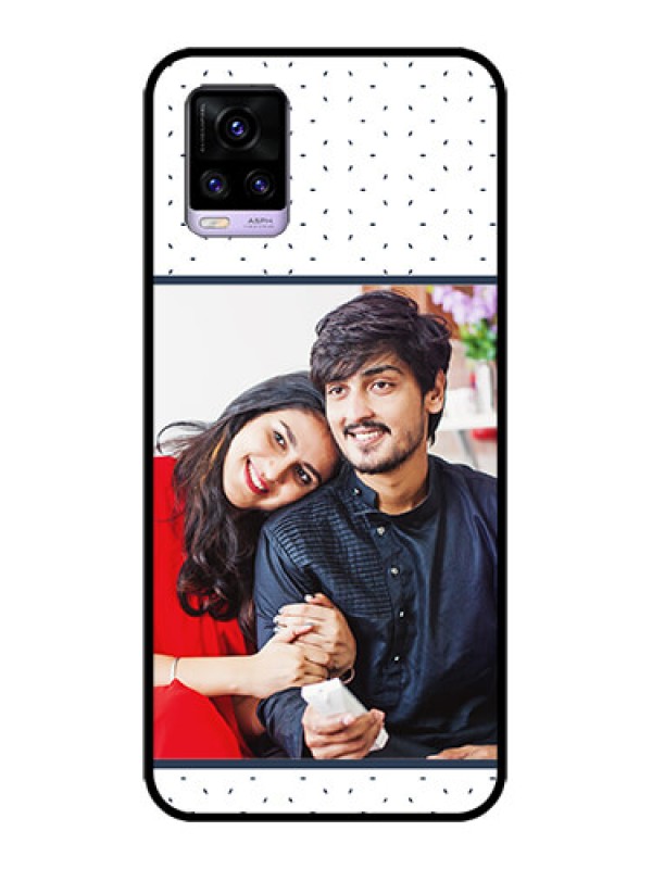 Custom Vivo V20 Custom Metal Phone CasePremium Dot Design