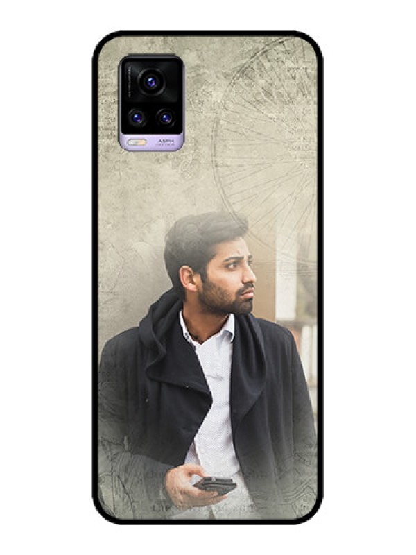 Custom Vivo V20 Custom Metal Phone CaseWith Vintage Design