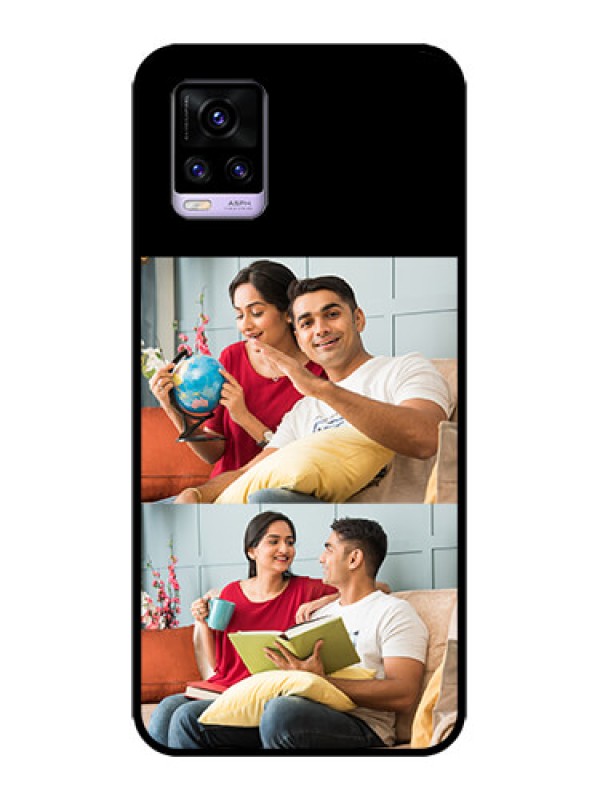 Custom Vivo V20 Custom Metal Phone Case2 Images Design