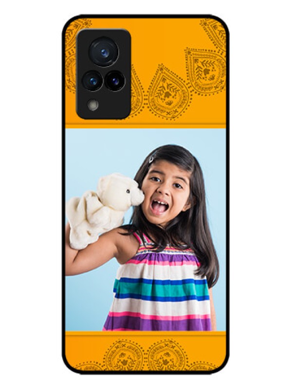 Custom Vivo V21 5G Custom Metal Phone CasePhoto Wedding Design