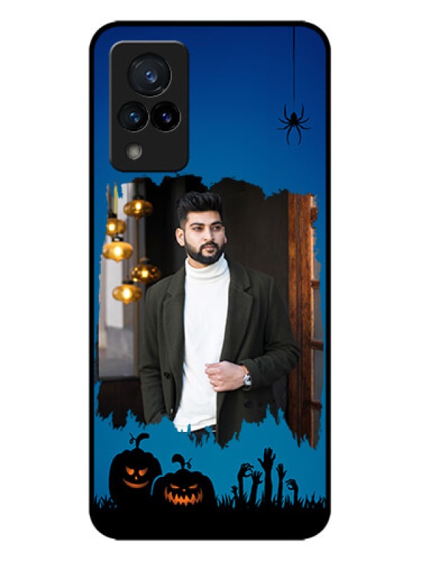 Custom Vivo V21 5G Custom Metal Phone CaseWith Pro Halloween Design