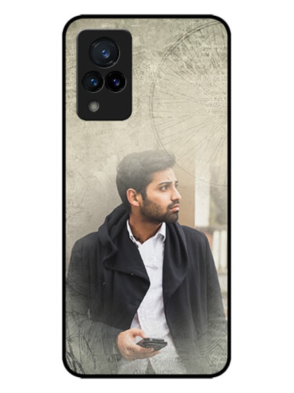 Custom Vivo V21 5G Custom Metal Phone CaseWith Vintage Design