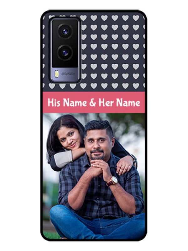 Custom Vivo V21e 5G Custom Metal Phone CaseLove Symbols Design