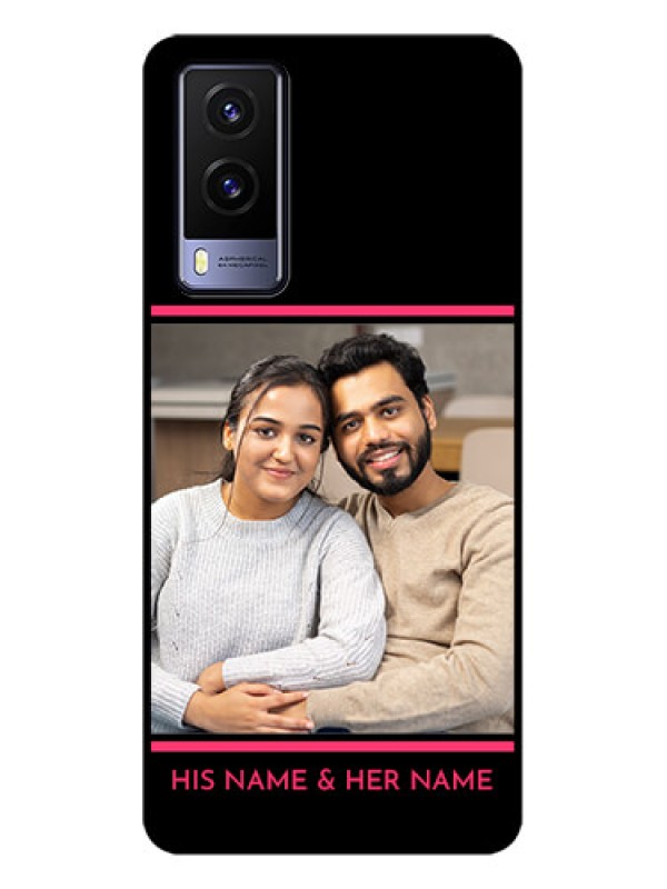 Custom Vivo V21e 5G Custom Metal Phone CaseWith Add Text Design