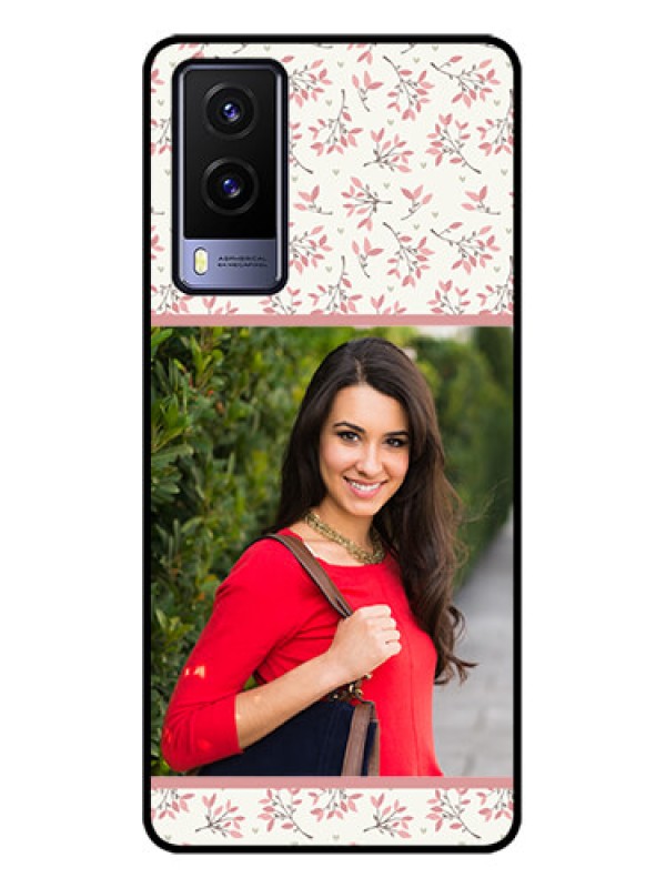 Custom Vivo V21e 5G Custom Metal Phone CaseStunning Floral Design
