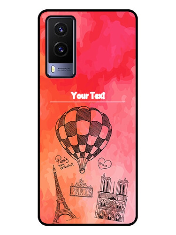 Custom Vivo V21e 5G Custom Metal Phone CaseParis Theme Design