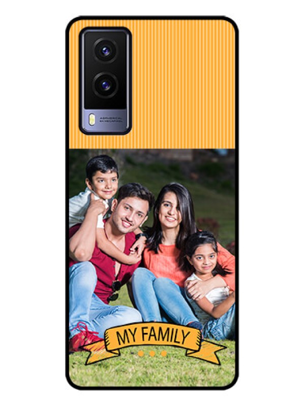 Custom Vivo V21e 5G Custom Metal Phone CaseMy Family Design
