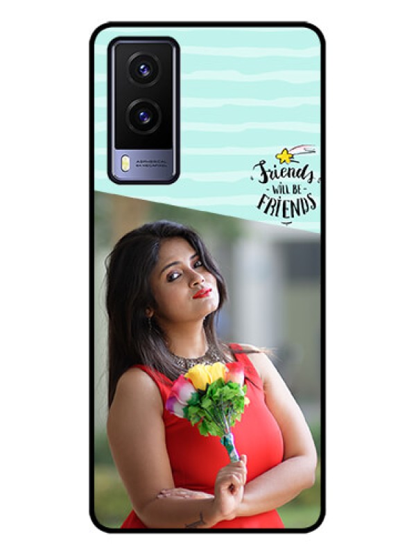 Custom Vivo V21e 5G Custom Metal Phone CaseFriends Picture Icon Design