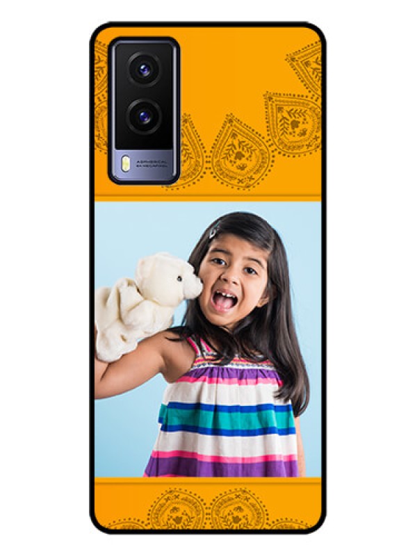 Custom Vivo V21e 5G Custom Metal Phone CasePhoto Wedding Design