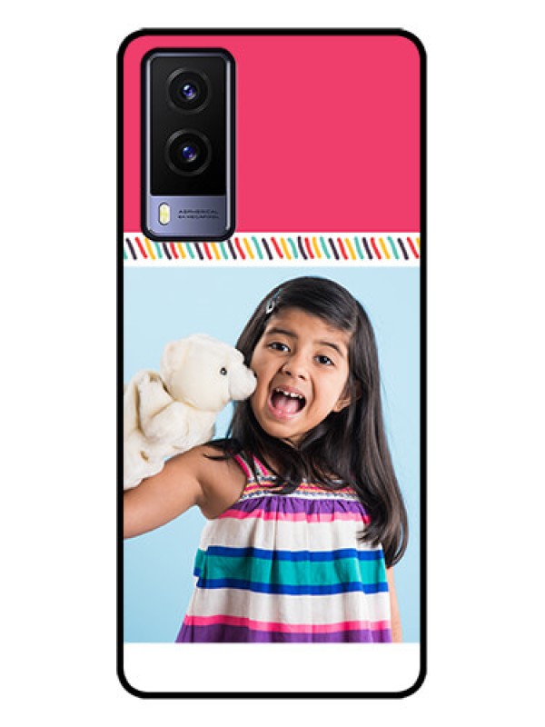 Custom Vivo V21e 5G Custom Metal Phone CaseLine Art Design