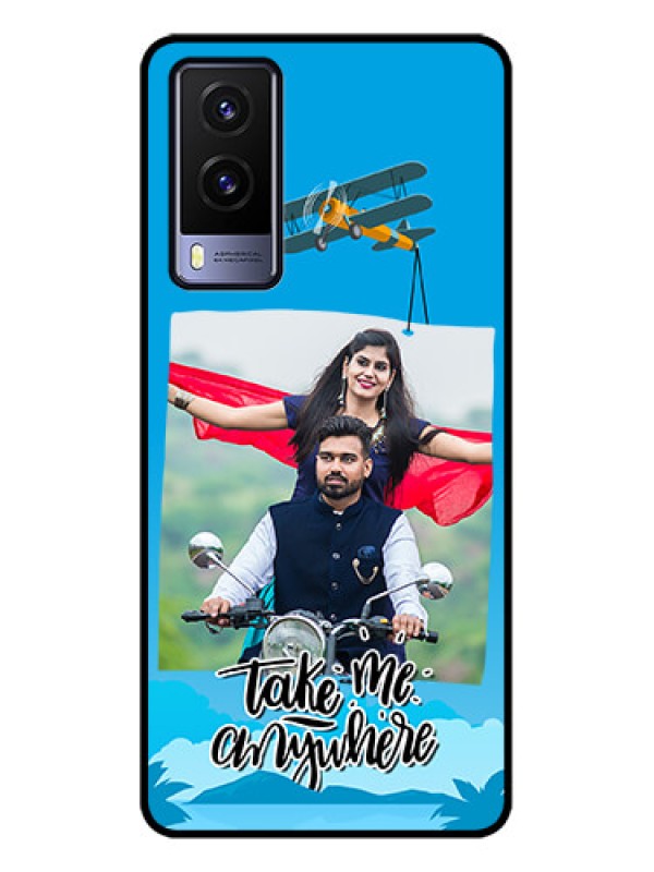 Custom Vivo V21e 5G Custom Metal Phone CaseTraveller Design