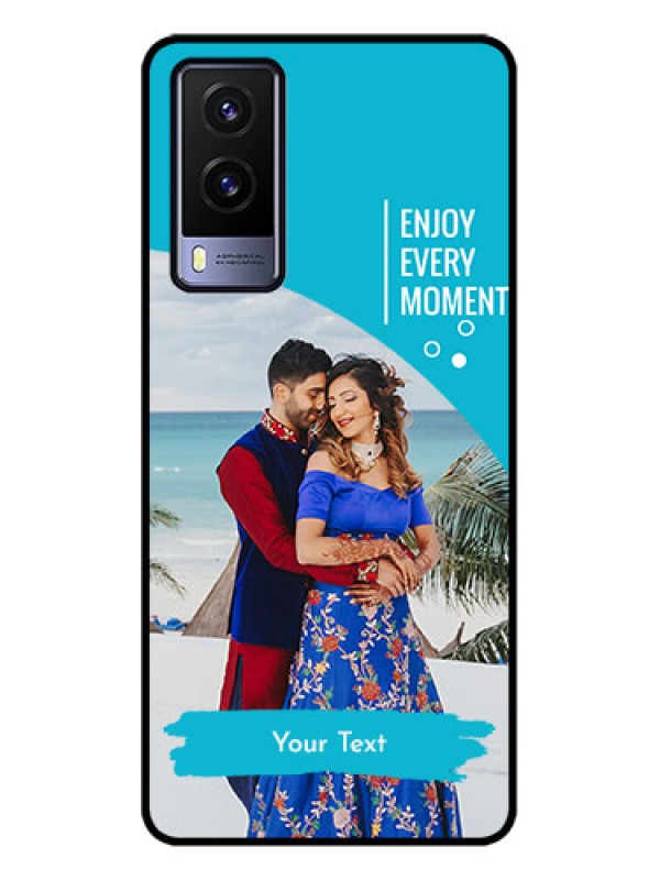 Custom Vivo V21e 5G Custom Metal Phone CaseHappy Moment Design