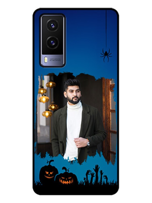 Custom Vivo V21e 5G Custom Metal Phone CaseWith Pro Halloween Design